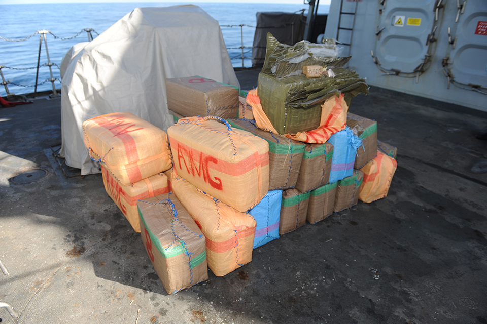 Royal Navy in Mediterranean drugs seizure