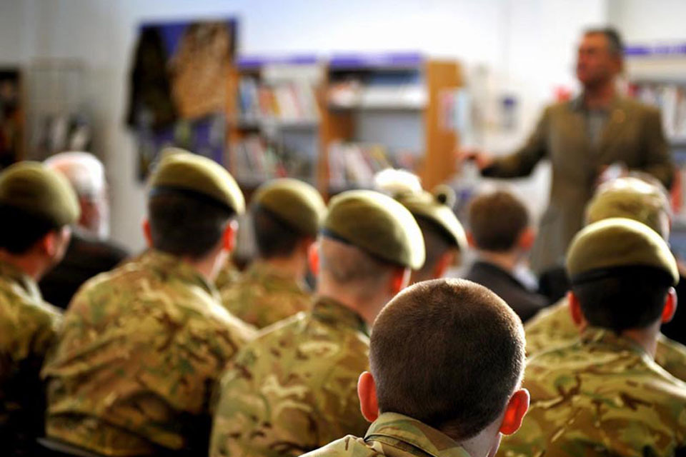 Novel approach to get soldiers reading