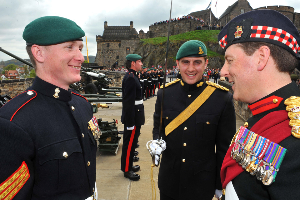 From left: Sergeant Steve Bailey, Lieutenant Janeak Skzoda and Brigadier Paul Harkness