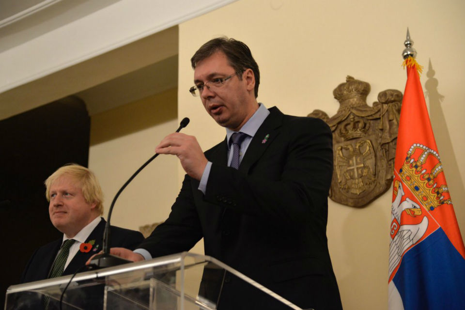 Foreign Secretary visit to Serbia