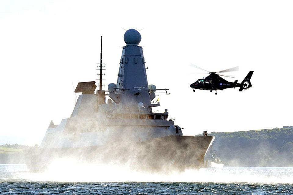 HMS Daring completes first FOST training