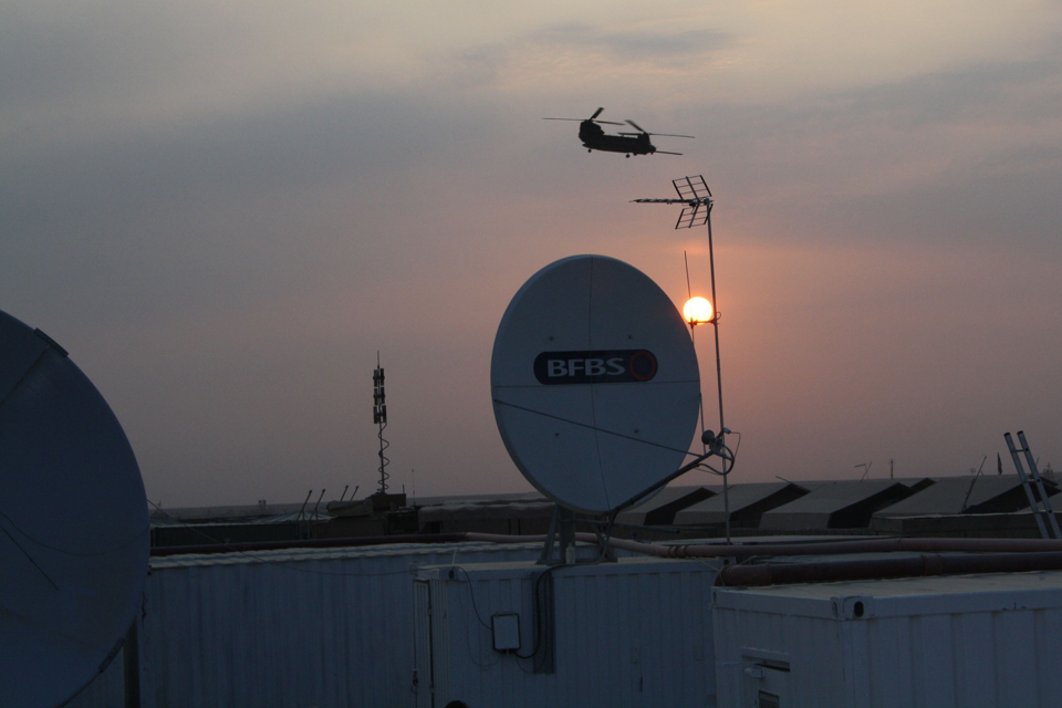 A BFBS satellite dish (stock image)