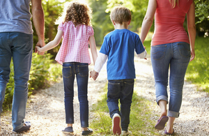 family holding hands