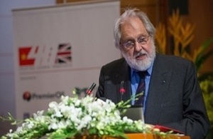 Lord Puttnam, UK Trade and Cultural Envoy of the British Prime Minister to Vietnam