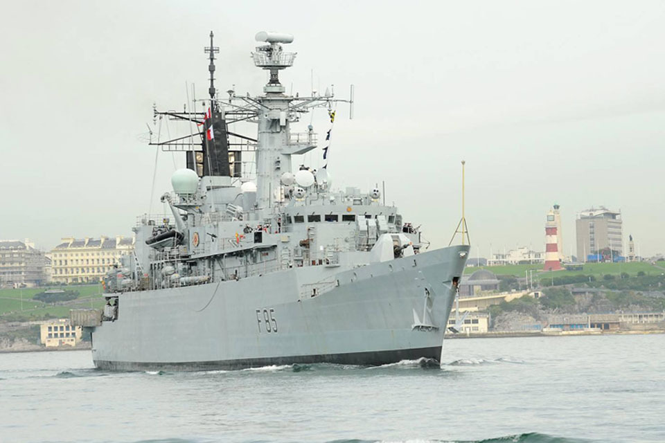 Hms cumberland deploys to libyan coast