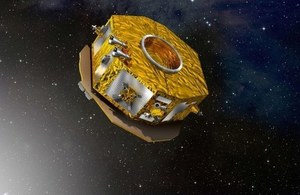 Artist's impression of LISA Pathfinder.