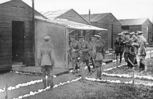 King George V visited Porton Down in 1918