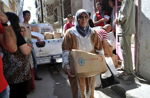 Aid reaching those in need inside Syria