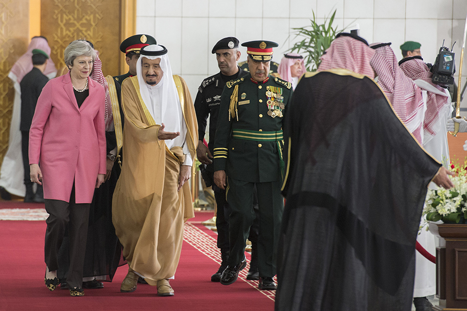 PM meeting with King Salman of Saudi Arabia: 5 April 2017