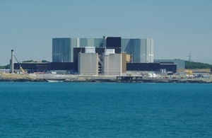 The current Wylfa nuclear power station