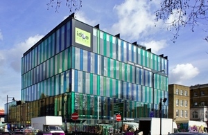 Outside view of the Whitechapel Idea Store