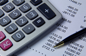 Calculator and papers