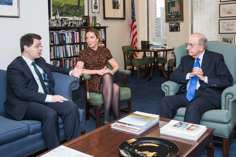 Brokenshire hails enduring NI US relationship at start of New York visit