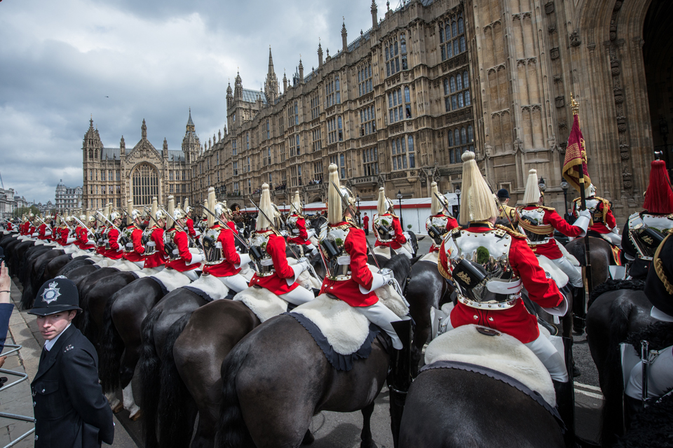 Members of the Household Cavalry Mounted Regiment