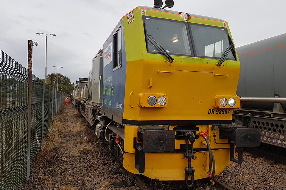 Report 01/2018: Runaway of a maintenance train near Markinch