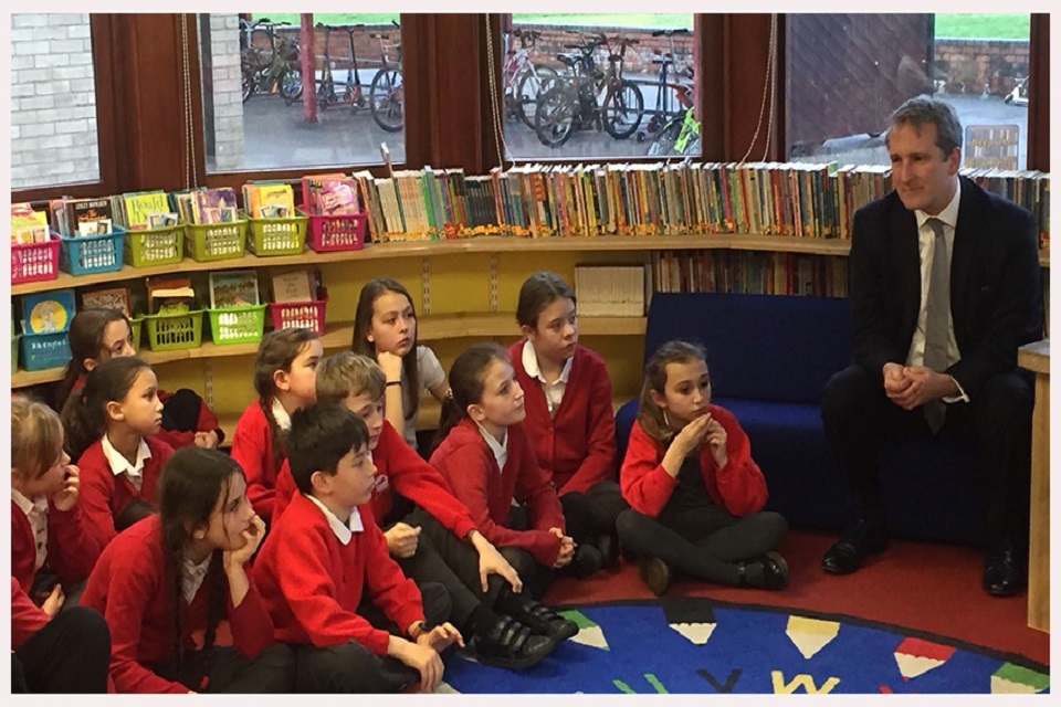 Education Secretary makes first visit to Cambridgeshire school