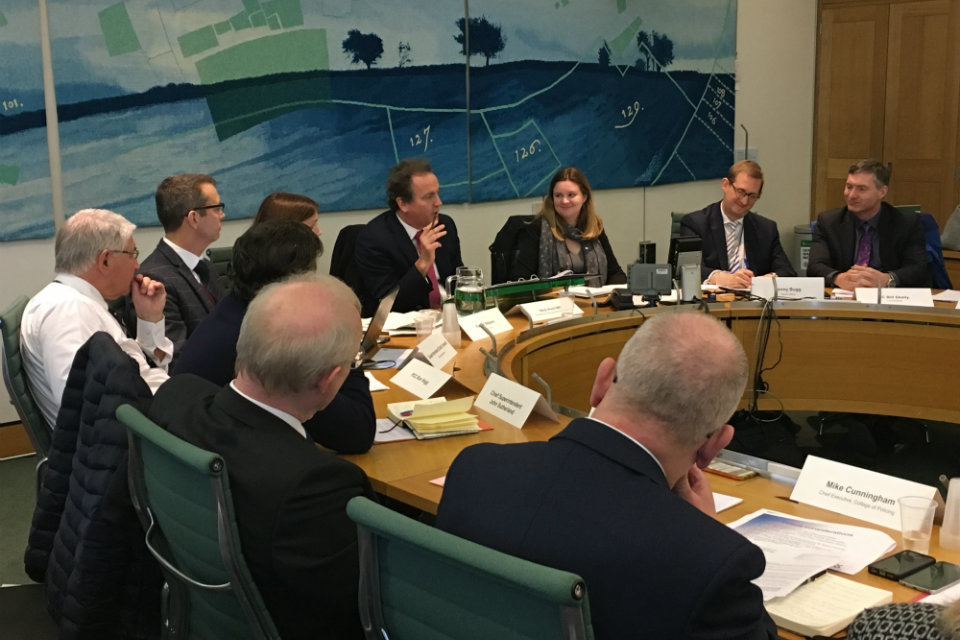 Policing minister listens to first hand experience at police wellbeing roundtable