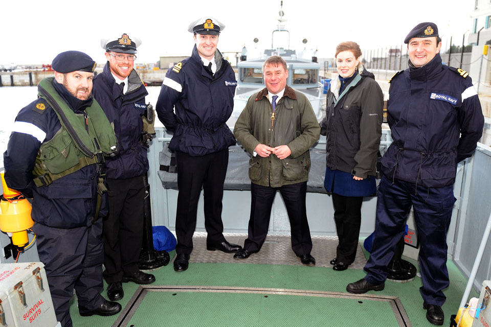 Armed Forces Minister visits Gibraltar