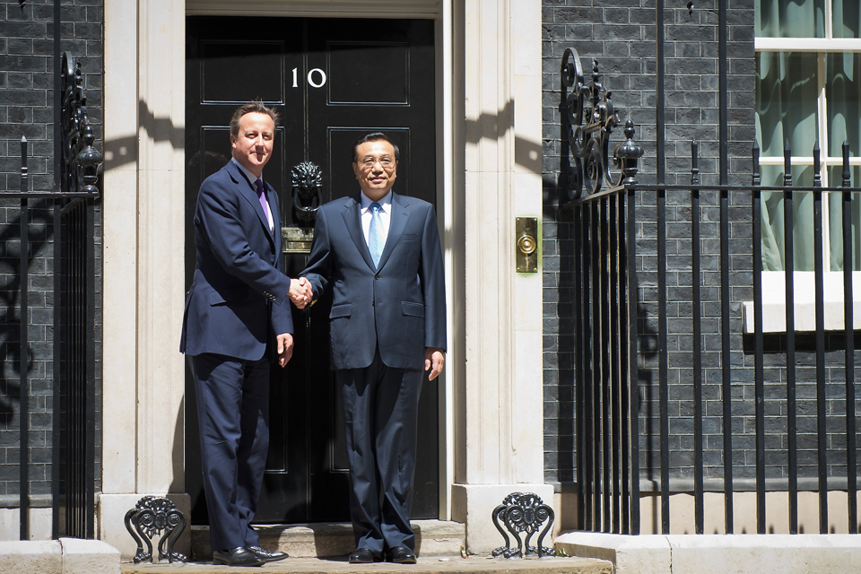 UK and China: Premier Li visits Downing Street
