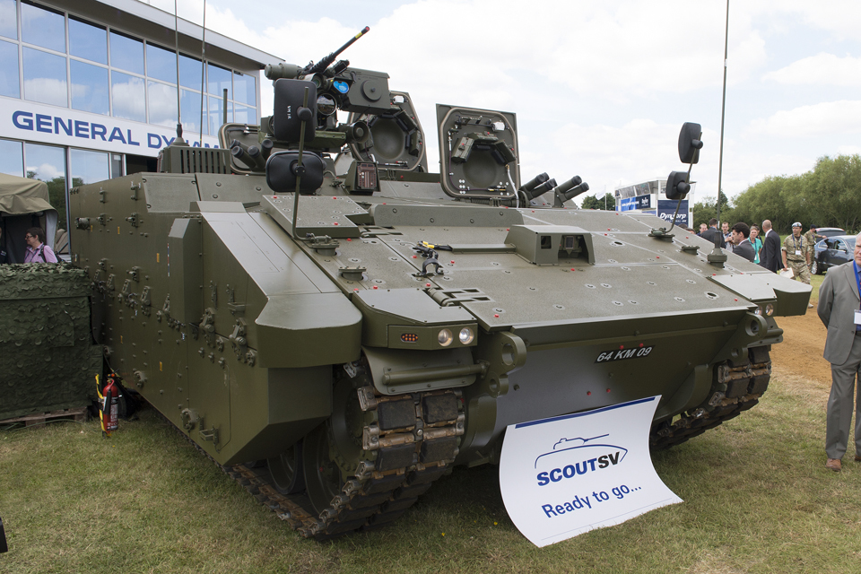 Army and industry join together at military vehicle event