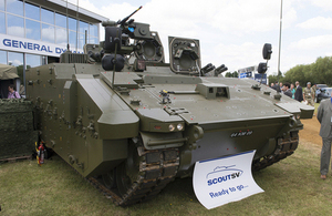 First pre-production prototype of the Scout specialist vehicle [Picture: Andrew Linnett]