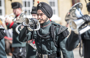 A bulger commemorates the Battle of Saragarhi