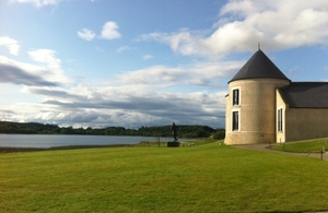 The Summit venue at Lough Erne, Northern Ireland.