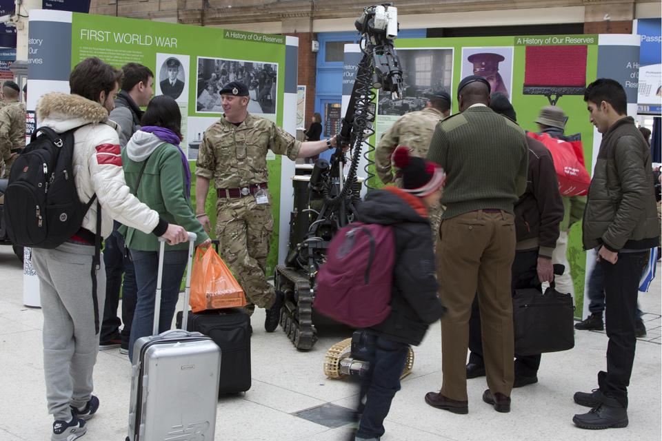 Celebrating the history of UK reservists