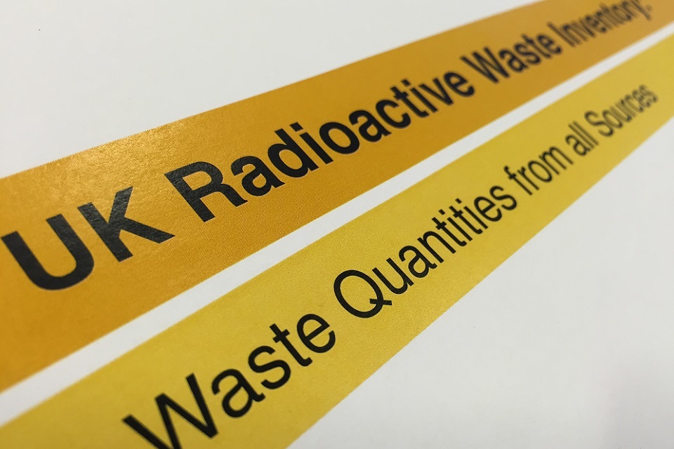 Inventory of radioactive wastes and materials in UK updated