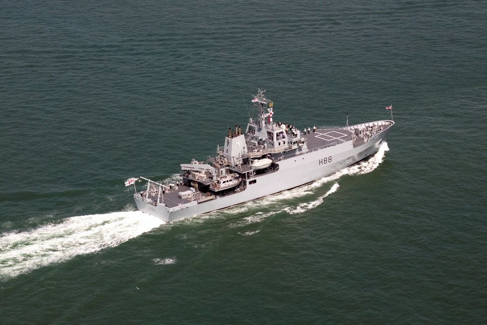 HMS Enterprise rescues over 350 migrants