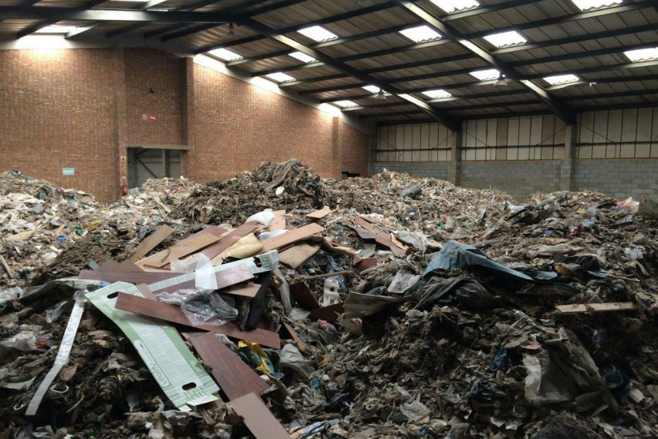Essex Fly tipping warning