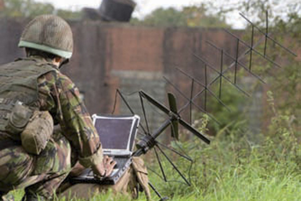 State-of-the-art technology, including the latest antennae and ruggedised laptops, makes life much easier for Tac Signallers 
