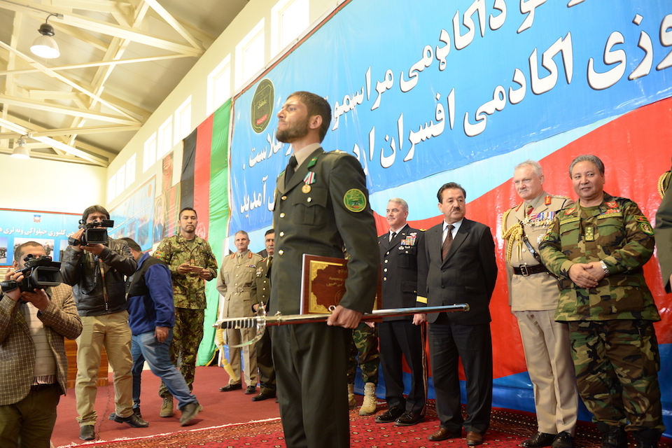 General Messenger attends the graduation ceremony at ANAOA.