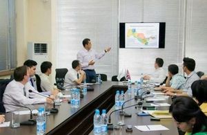 Meeting at the Alternative Energy Club in Tashkent