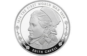 Picture of the Edith Cavell coin