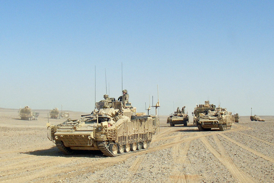 UK forces support US troops in Afghanistan operation