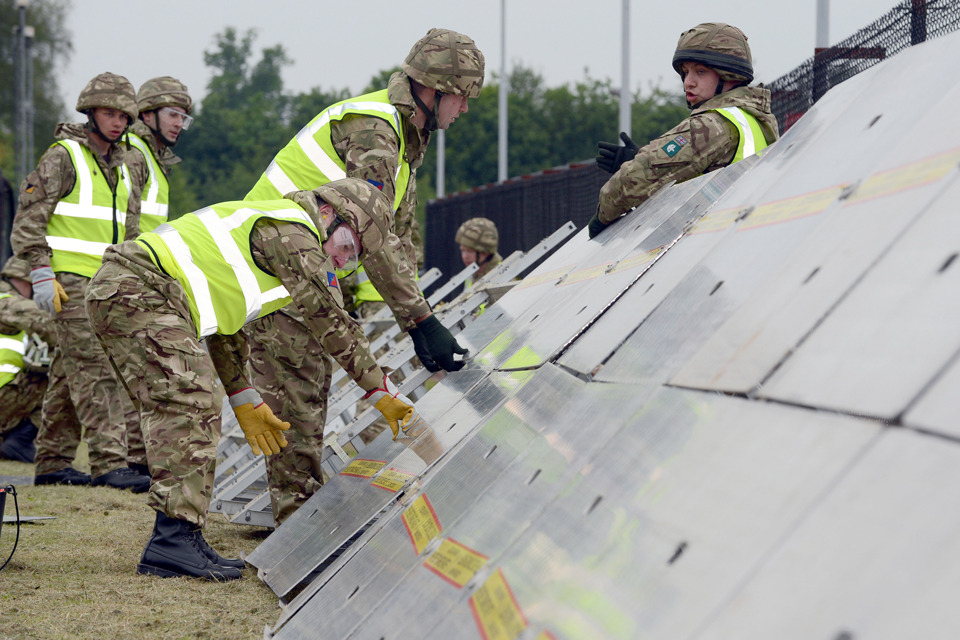 Army takes part in emergency planning exercise