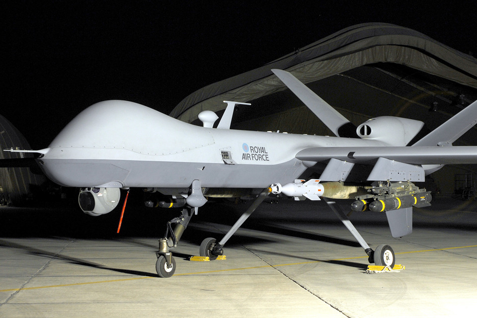 RAF Reaper pilots gain wings - GOV.UK