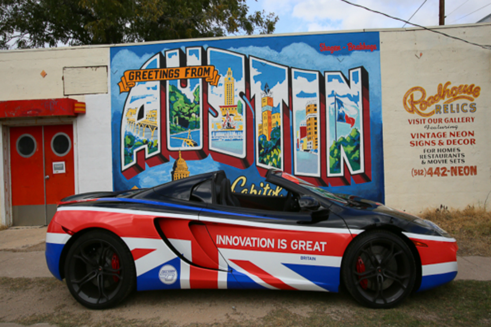 GREAT McLaren in Austin 
