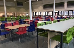 The CRL main dining area.