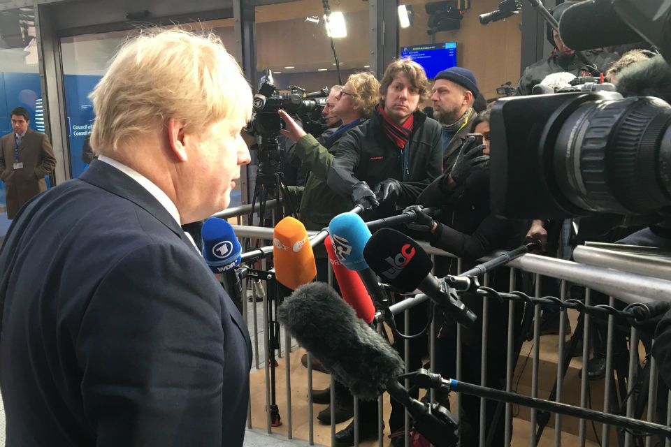 Foreign Secretary at EU Foreign Affairs Council