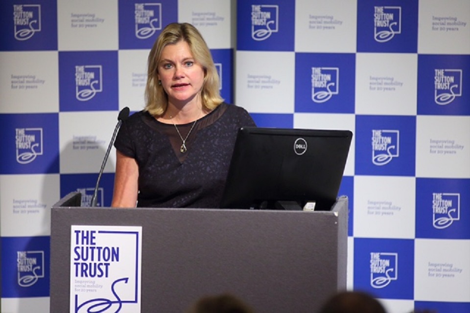 Education Secretary unveils schemes to tackle social mobility