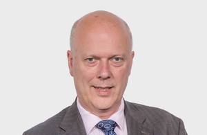 Chris Grayling, Secretary of State for Transport.