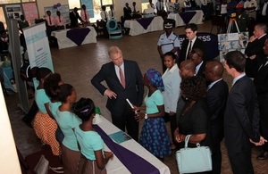 Prince Andrew in Francistown