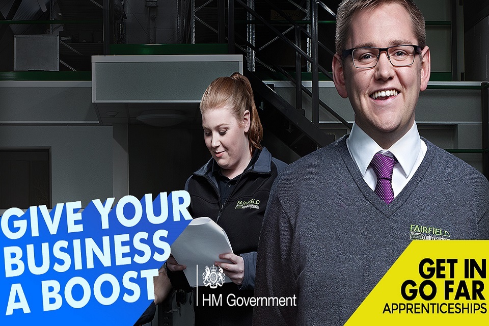 DfE encourages more businesses to offer apprenticeships