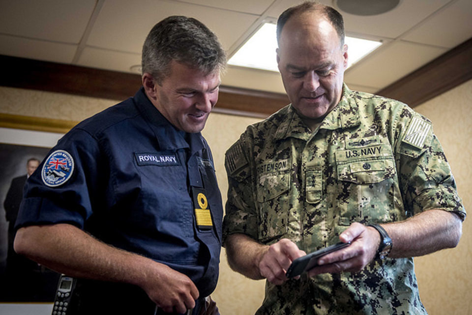 Portsmouth hosts US carrier strike group ahead of multinational exercise