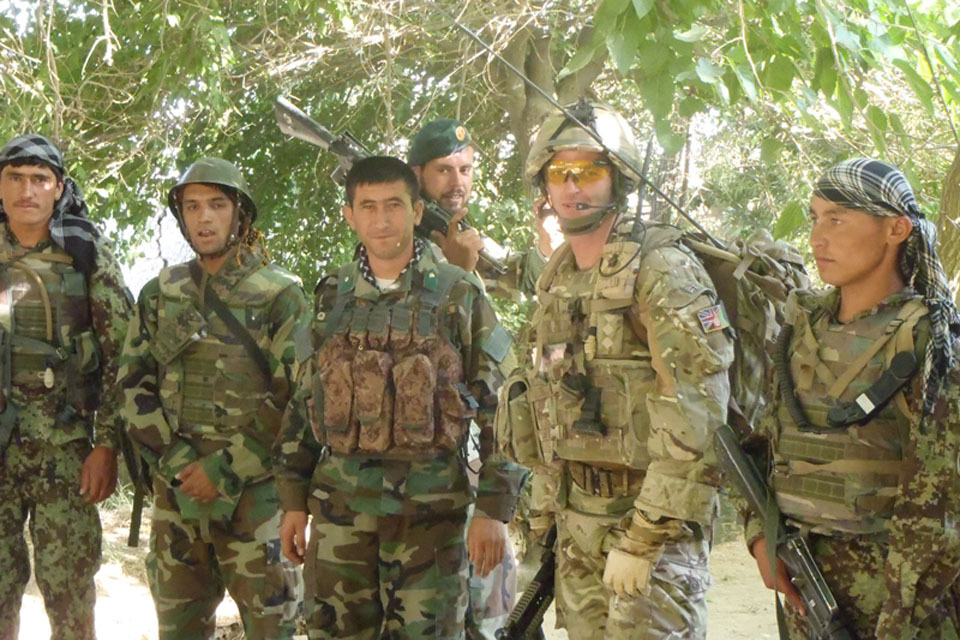 On patrol with the Afghan Army during Ramadan
