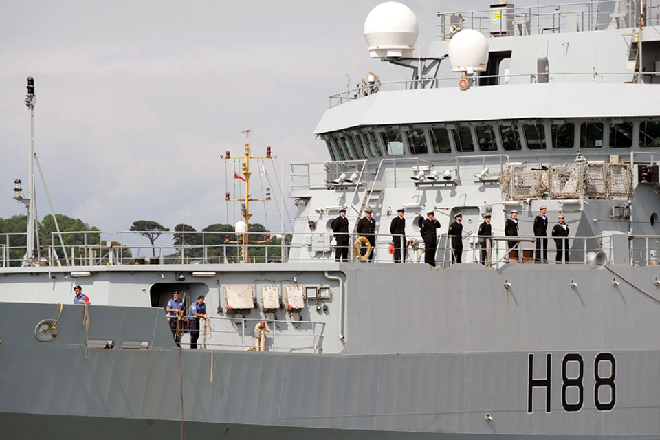 HMS Enterprise has been on a 20-month deployment