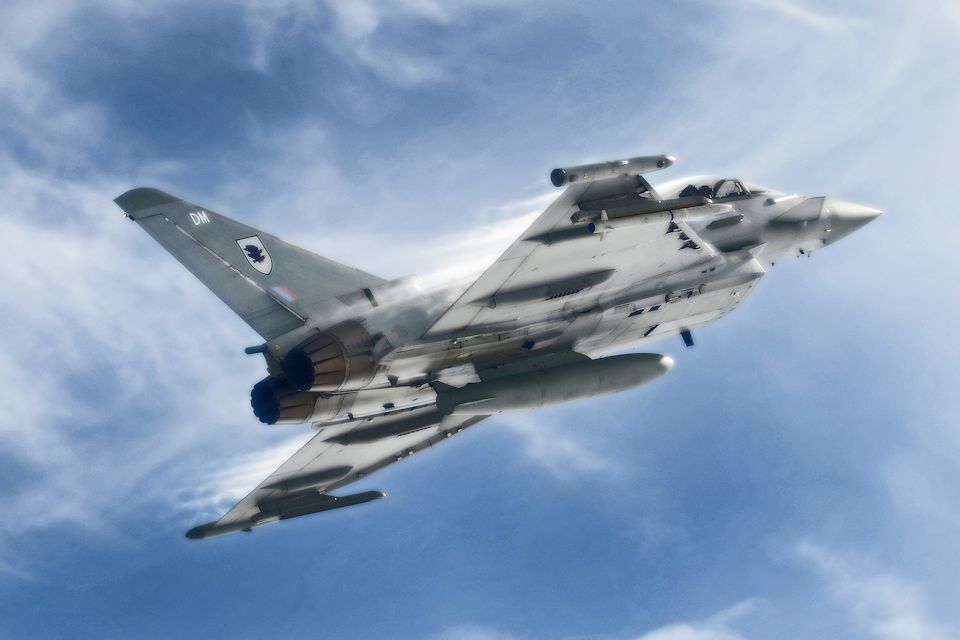 Specialist engine facilities for Typhoon jets at RAF Lossiemouth