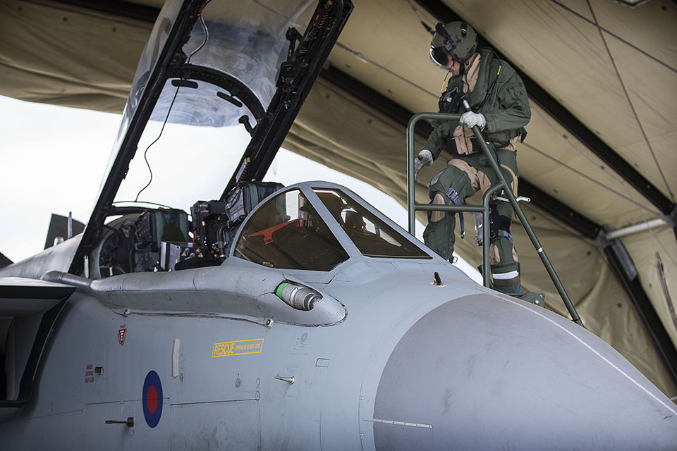 RAF Tornado pilot